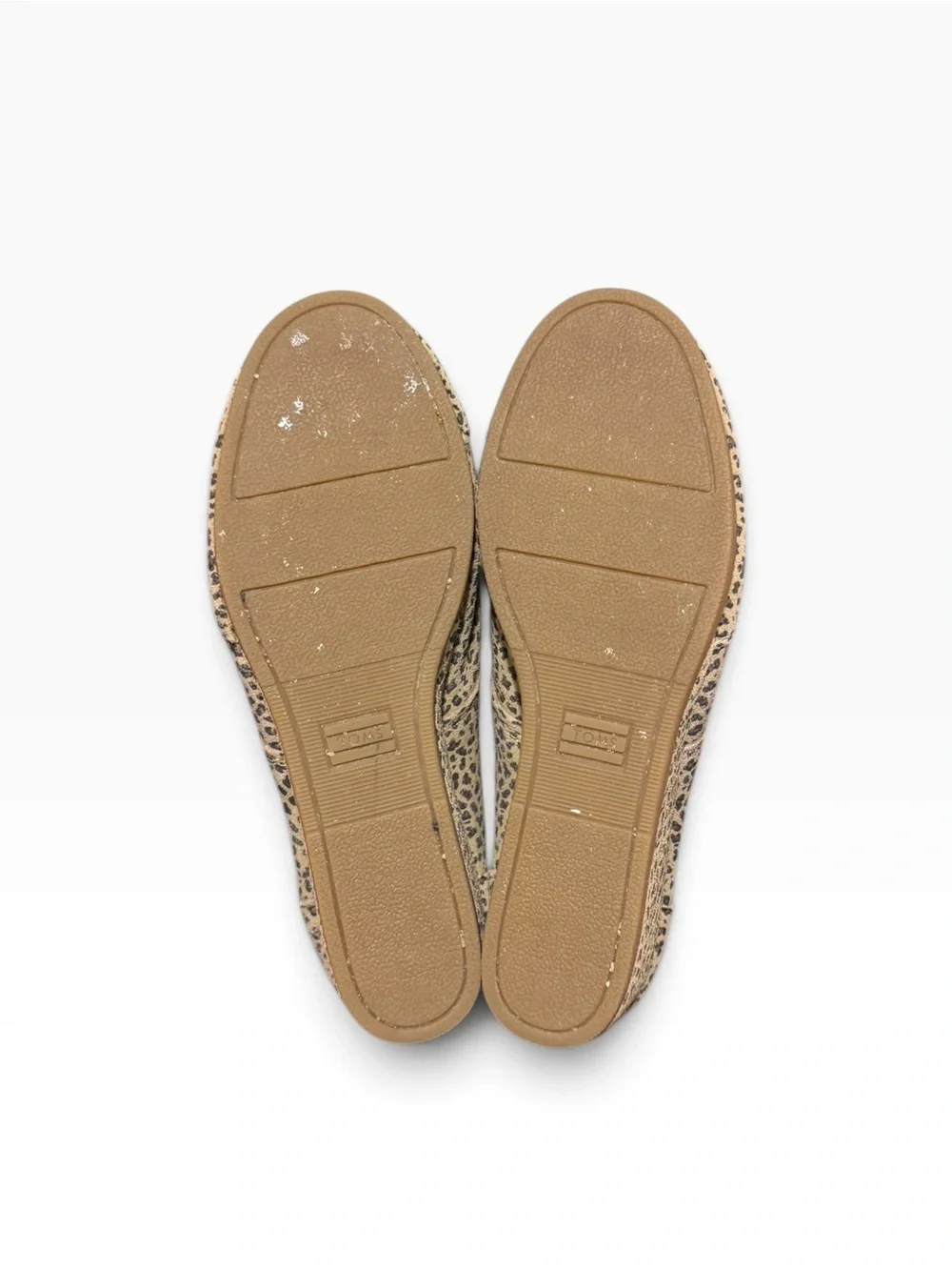 TOMS Kala Desert Wedge Cheetah Leopard Suede Booties Size 3 Woman’s